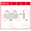 Scheibenbremsbeläge MCB537 für Honda Motorrad