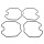 Dichtung Schwimmerkammer passend für Honda XR 125 L  Bj. 2003-2008