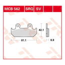 Scheibenbremsbeläge MCB562SV für Honda Motorrad