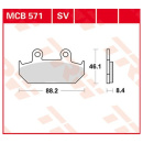 Scheibenbremsbeläge MCB571 für Honda Motorrad