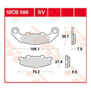 Scheibenbremsbeläge MCB586 für Suzuki Motorrad