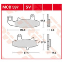 Scheibenbremsbeläge MCB597SV für Suzuki Motorrad