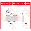 Scheibenbremsbeläge MCB611SRM für Yamaha Motorrad