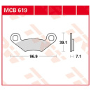 Scheibenbremsbeläge MCB619 Motorrad