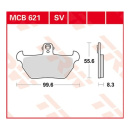 Scheibenbremsbeläge MCB621SV für BMW Motorrad