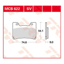 Scheibenbremsbeläge MCB622 für Yamaha Motorrad