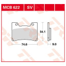 Scheibenbremsbeläge MCB622SV für Yamaha Motorrad