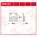 Scheibenbremsbeläge MCB647 Motorrad