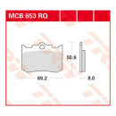 Scheibenbremsbeläge MCB653RQ Motorrad