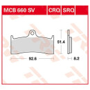 Scheibenbremsbeläge MCB660CRQ für Kawasaki...