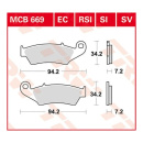 Scheibenbremsbeläge MCB669EC für Yamaha Motorrad