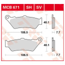 Scheibenbremsbeläge MCB671SV für Yamaha Motorrad