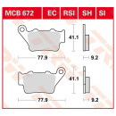 Scheibenbremsbeläge MCB672SI für Yamaha Motorrad