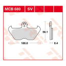 Scheibenbremsbeläge MCB680SV für BMW Motorrad