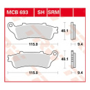 Scheibenbremsbeläge MCB693SH für Honda Motorrad