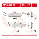 Scheibenbremsbeläge MCB697EC für Suzuki Motorrad