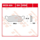 Scheibenbremsbeläge MCB699 für Yamaha Motorrad
