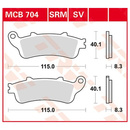 Scheibenbremsbeläge MCB704 für Honda Motorrad
