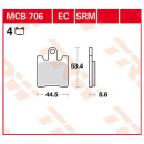 Scheibenbremsbeläge MCB706SRM für Suzuki Motorrad
