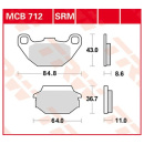 Scheibenbremsbeläge MCB712SRM für Kymco Motorrad