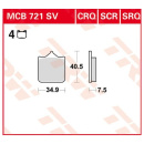 Scheibenbremsbeläge MCB721CRQ für Aprilia Motorrad