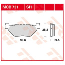 Scheibenbremsbeläge MCB731 für Yamaha Motorrad
