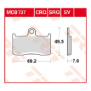 Scheibenbremsbeläge MCB737CRQ für Triumph Motorrad