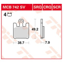 Scheibenbremsbeläge Sinter Carbon für Suzuki...