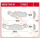 Scheibenbremsbeläge MCB758SI für Kawasaki Motorrad
