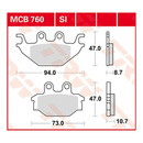 Scheibenbremsbeläge MCB760SI für Kymco Motorrad