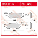 Scheibenbremsbeläge MCB791SI für Yamaha Motorrad