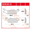 Scheibenbremsbeläge MCB802SI für Yamaha Motorrad
