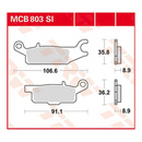 Scheibenbremsbeläge MCB803SI für Yamaha Motorrad