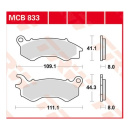 Scheibenbremsbeläge MCB833 für Honda Motorrad