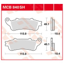 Scheibenbremsbeläge MCB840SH für Honda Motorrad
