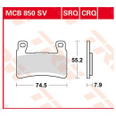 Scheibenbremsbeläge MCB850CRQ für Kawasaki...