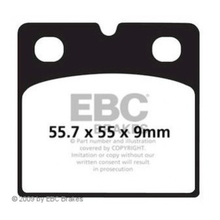 EBC Bremsbeläge FA18 für BMW Ducati Moto Guzzi MZ ETZ Peugeot
