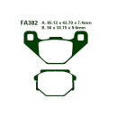 EBC Bremsbeläge FA382 für Sachs Motorrad