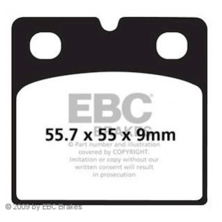 EBC Bremsbeläge FA18 Semi-Sinter V für BMW Ducati Moto Guzzi MZ ETZ Peugeot