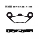 EBC Bremsbeläge SFA650 für Peugeot Metropolis...