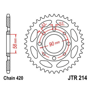 Kettenrad 36Z - 420 SW Innen Ø 058 Lochkreis 090 Motorrad