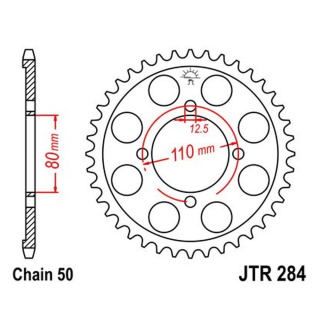 Kettenrad 48Z - 530 SI Innen Ø 080 Lochkreis 110 für Honda Motorrad