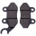 BREMBO CC Bremsbeläge passend vorn für SYM Orbit II 25  Bj. 2009-2012