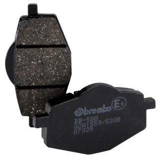 BREMBO CC Bremsbeläge passend hinten für Beta Euro 350  Bj. 2002-2006