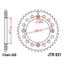 Kettenrad 36Z - 428 SI Innen Ø 117 Lochkreis 140...