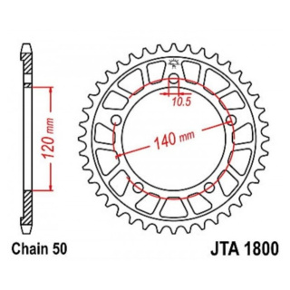 Produktbild von 530 Motorrad Kette - Stahlkette Für Motorrad & ATV