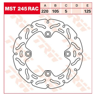 Bremsscheibe starr MST245RAC für Triumph Motorrad