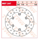 Bremsscheibe starr MST247 für Yamaha Motorrad