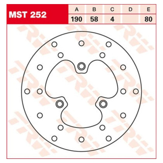 Bremsscheibe starr MST252 für Benelli Motorrad
