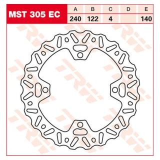 Bremsscheibe starr MST305EC für Suzuki Motorrad